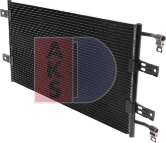 AKS Dasis 182022N - Конденсатор, кондиціонер autocars.com.ua