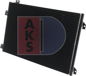 AKS Dasis 182026N - Конденсатор, кондиціонер autocars.com.ua