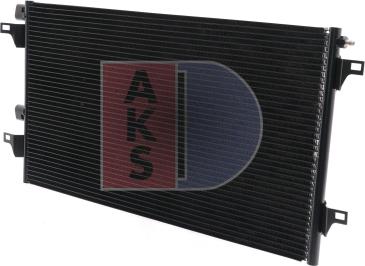 AKS Dasis 182031N - Конденсатор, кондиціонер autocars.com.ua