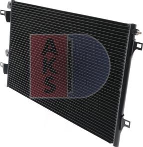 AKS Dasis 182031N - Конденсатор, кондиціонер autocars.com.ua