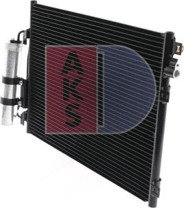 AKS Dasis 182032N - Конденсатор, кондиціонер autocars.com.ua