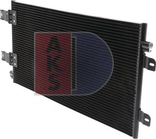 AKS Dasis 182039N - Конденсатор, кондиціонер autocars.com.ua