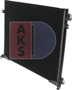 AKS Dasis 182045N - Конденсатор, кондиціонер autocars.com.ua