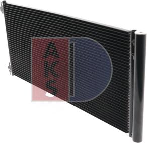 AKS Dasis 182054N - Конденсатор, кондиціонер autocars.com.ua