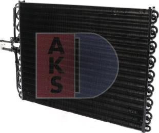 AKS Dasis 182250N - Конденсатор, кондиціонер autocars.com.ua