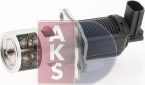 AKS Dasis 185021N - Клапан повернення ОГ autocars.com.ua