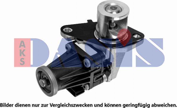 AKS Dasis 185041N - Клапан повернення ОГ autocars.com.ua