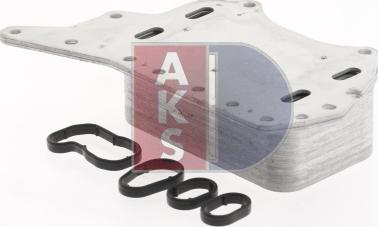 AKS Dasis 186013N - Масляний радіатор, рухове масло autocars.com.ua