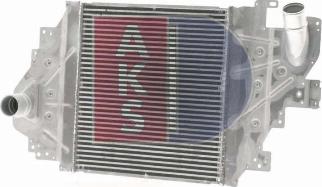 AKS Dasis 187004N - Интеркулер autocars.com.ua