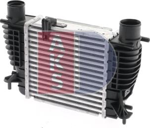 AKS Dasis 187009N - Интеркулер autocars.com.ua