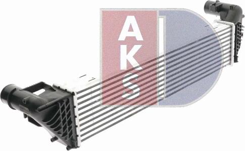 AKS Dasis 187015N - Интеркулер autocars.com.ua