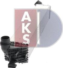 AKS Dasis 187022N - Интеркулер autocars.com.ua