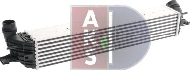 AKS Dasis 187022N - Интеркулер autocars.com.ua