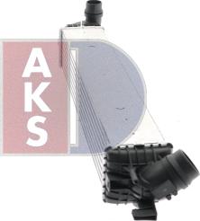 AKS Dasis 187022N - Интеркулер autocars.com.ua