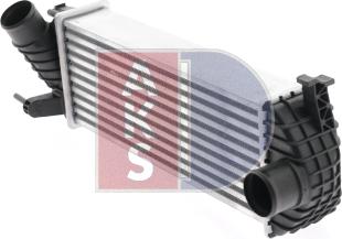 AKS Dasis 187028N - Интеркулер autocars.com.ua