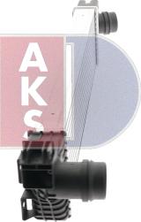 AKS Dasis 187033N - Интеркулер autocars.com.ua