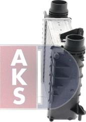 AKS Dasis 187035N - Интеркулер autocars.com.ua