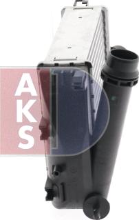 AKS Dasis 187038N - Интеркулер autocars.com.ua