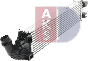 AKS Dasis 187041N - Интеркулер autocars.com.ua