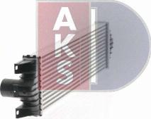 AKS Dasis 187200N - Интеркулер autocars.com.ua