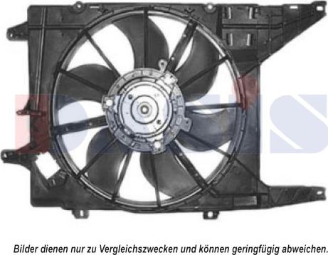 AKS Dasis 188025N - Вентилятор, охлаждение двигателя autodnr.net