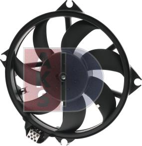 AKS Dasis 188073N - Вентилятор, охолодження двигуна autocars.com.ua