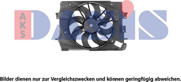 AKS Dasis 188082N - Вентилятор, охлаждение двигателя autodnr.net