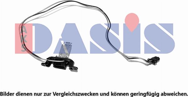 AKS Dasis 188135N - Опір, реле, вентилятор салону autocars.com.ua