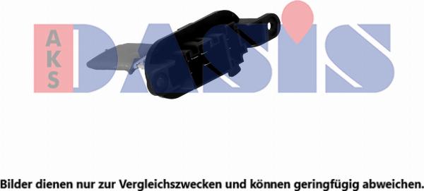 AKS Dasis 188136N - Опір, реле, вентилятор салону autocars.com.ua
