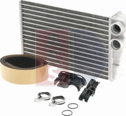 AKS Dasis 189011N - Теплообмінник, опалення салону autocars.com.ua