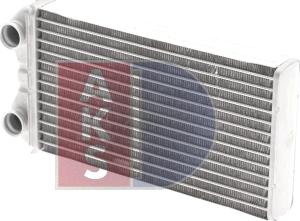 AKS Dasis 189012N - Теплообмінник, опалення салону autocars.com.ua