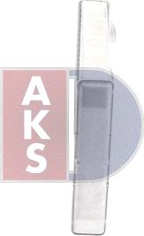 AKS Dasis 189018N - Теплообмінник, опалення салону autocars.com.ua
