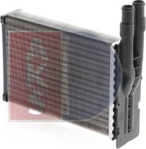 AKS Dasis 189020N - Теплообмінник, опалення салону autocars.com.ua