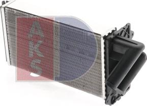 AKS Dasis 189190N - Теплообмінник, опалення салону autocars.com.ua