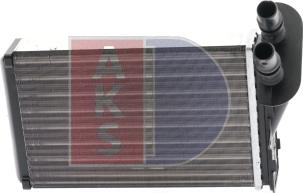 AKS Dasis 189200N - Теплообменник, отопление салона autodnr.net