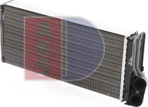AKS Dasis 189270N - Теплообмінник, опалення салону autocars.com.ua