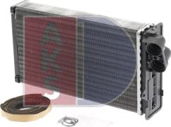 AKS Dasis 189300N - Теплообмінник, опалення салону autocars.com.ua