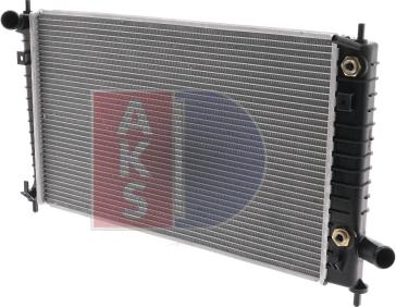AKS Dasis 190012N - Радиатор, охлаждение двигателя autodnr.net