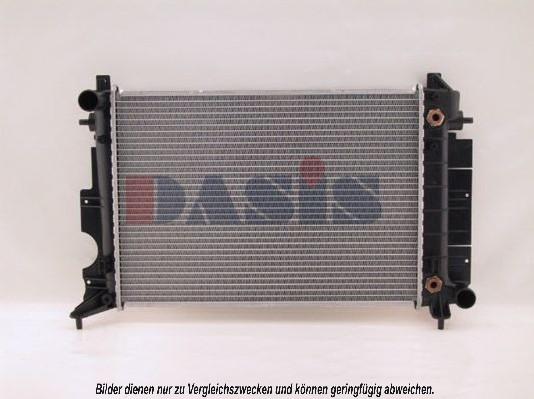 AKS Dasis 190270N - Радиатор, охлаждение двигателя autodnr.net