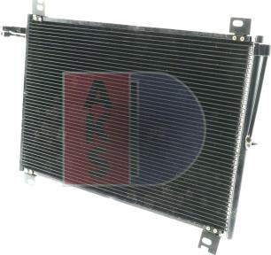 AKS Dasis 192004N - Конденсатор, кондиціонер autocars.com.ua