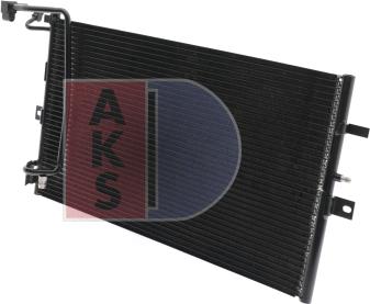 AKS Dasis 192060N - Конденсатор, кондиціонер autocars.com.ua