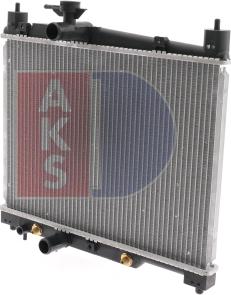 AKS Dasis 210033N - Радіатор, охолодження двигуна autocars.com.ua
