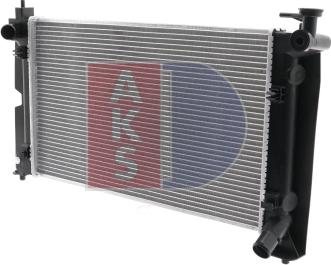 AKS Dasis 210041N - Радіатор, охолодження двигуна autocars.com.ua
