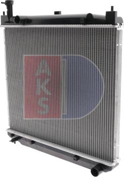 AKS Dasis 210047N - Радіатор, охолодження двигуна autocars.com.ua