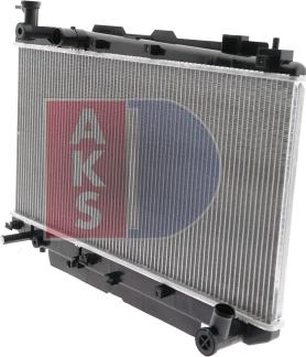 AKS Dasis 210049N - Радіатор, охолодження двигуна autocars.com.ua