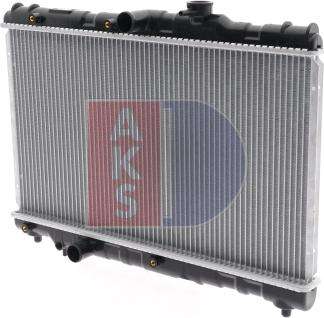 AKS Dasis 210070N - Радиатор, охлаждение двигателя autodnr.net