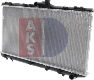 AKS Dasis 210100N - Радіатор, охолодження двигуна autocars.com.ua