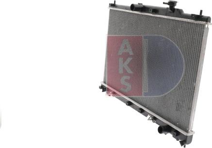 AKS Dasis 210126N - Радіатор, охолодження двигуна autocars.com.ua