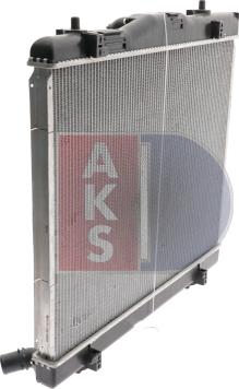 AKS Dasis 210192N - Радіатор, охолодження двигуна autocars.com.ua