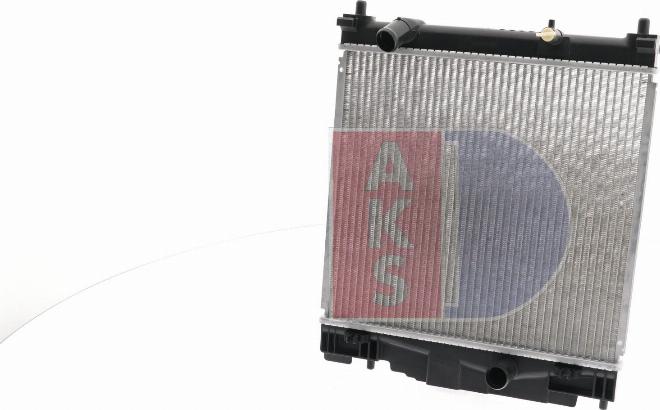 AKS Dasis 210251N - Радіатор, охолодження двигуна autocars.com.ua